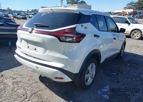2021 Nissan Kicks S Xtronic Cvt из США, поврежденный, VIN 3N1CP5BV2ML535423
